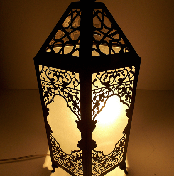 Handmade Moroccan Brass Table Lamp Shades